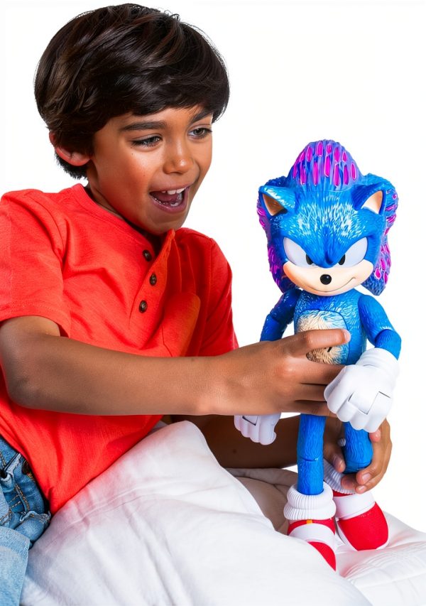 Sonic the Hedgehog Action Figure Jakks Pacific Light Up-1
