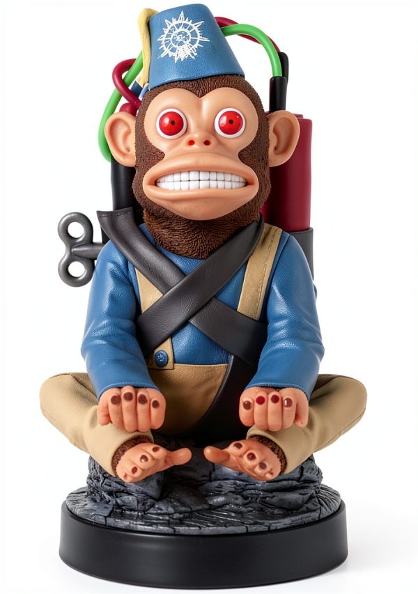 Call of Duty Monkey Bomb PVC Figure Collectible Display-6