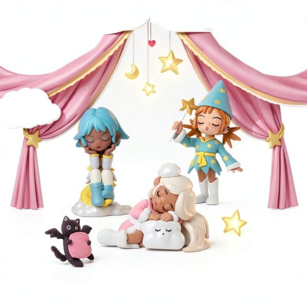 POP MART Lil Peach Riot Sleepover Series Figures Blind Box-4