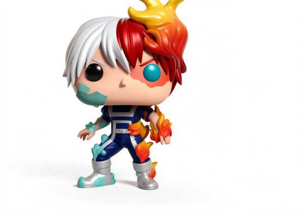 Todoroki Metallic Action Figure Funko My Hero Academia Toy-2
