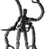 PkghoKids T13 Robot Action Figure Fully Articulated PETG-5