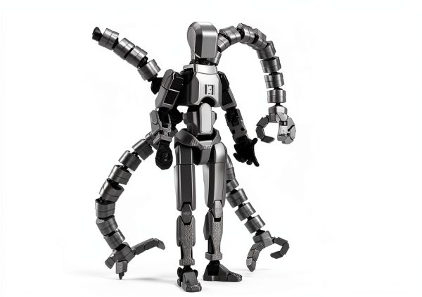 PkghoKids T13 Robot Action Figure Fully Articulated PETG-2