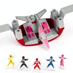 Mighty Morphin Power Rangers Pterodactyl Dinozord Action-0