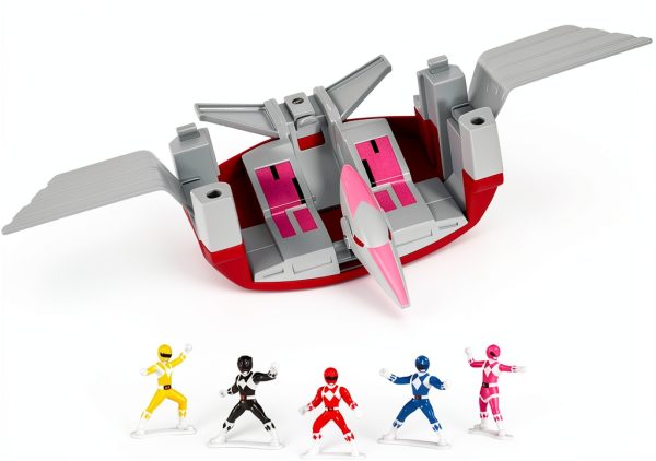 Mighty Morphin Power Rangers Pterodactyl Dinozord Action-0