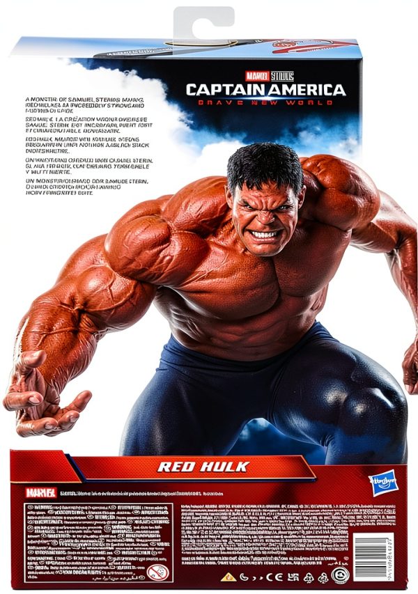 Red Hulk Action Figure Hasbro Titan Hero Series Posable-4