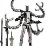 PkghoKids T13 Robot Action Figure Fully Articulated PETG-0