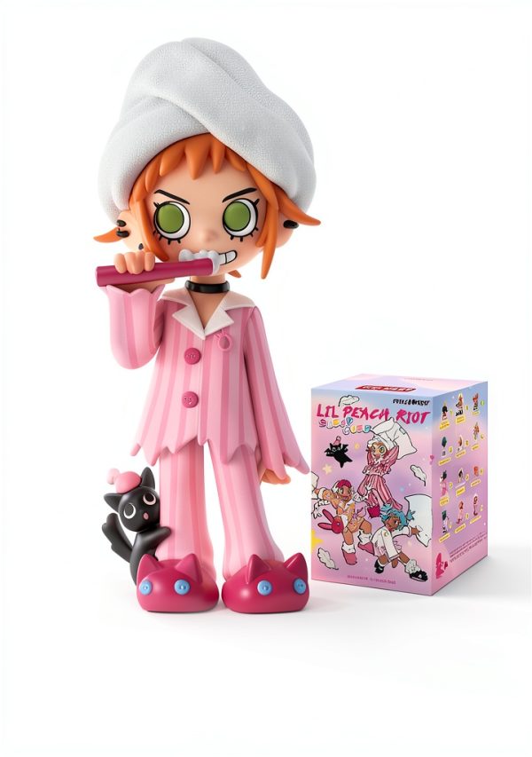 POP MART Lil Peach Riot Sleepover Series Figures Blind Box-0