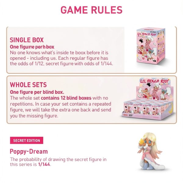 POP MART Lil Peach Riot Sleepover Series Figures Blind Box-1