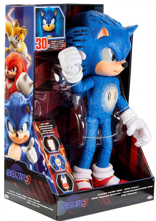 Sonic the Hedgehog Action Figure Jakks Pacific Light Up-4