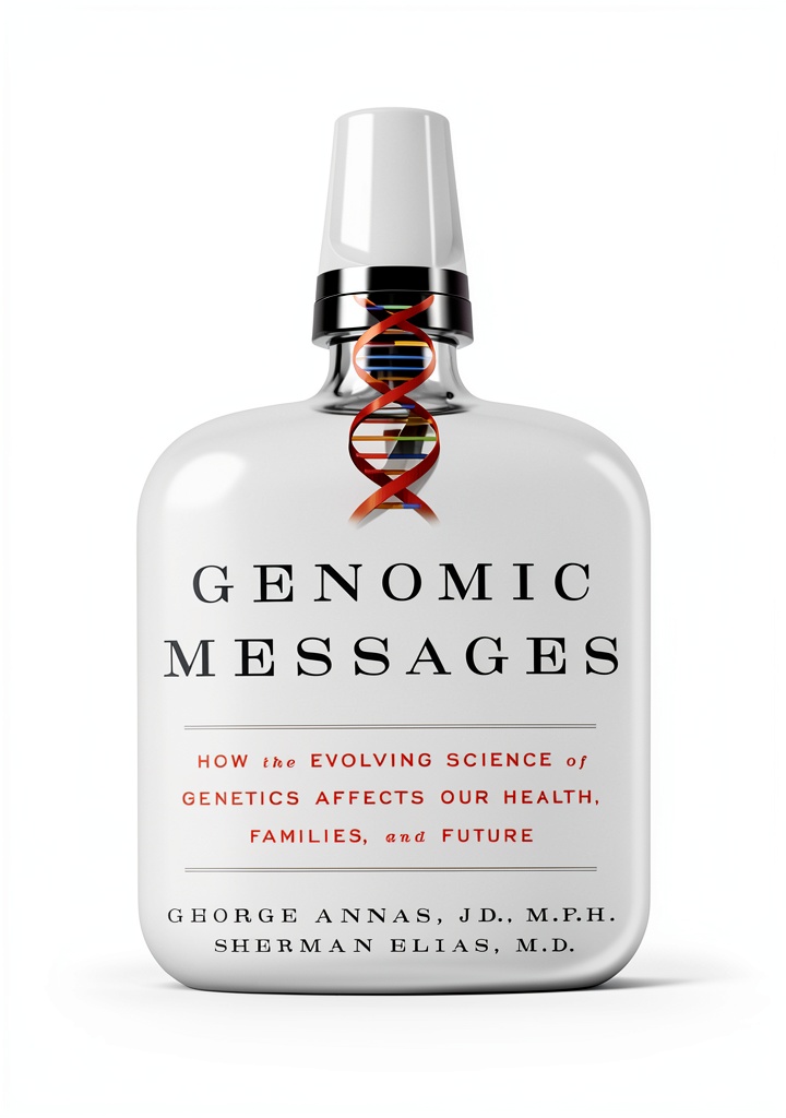 Installing HarperOne Genetics Health Law eBook on a wooden desk with a Kindle Paperwhite