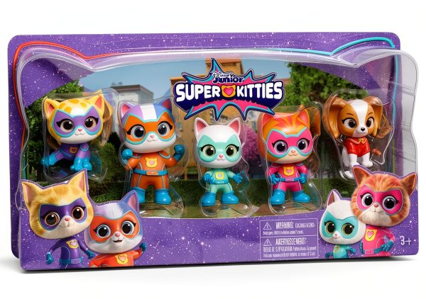 SuperKitties Action Figures Just Play Kids Toys Ages 3+-3