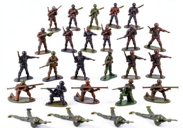 Everready Army Men 36 Pack Green Toy Figures Kids-0