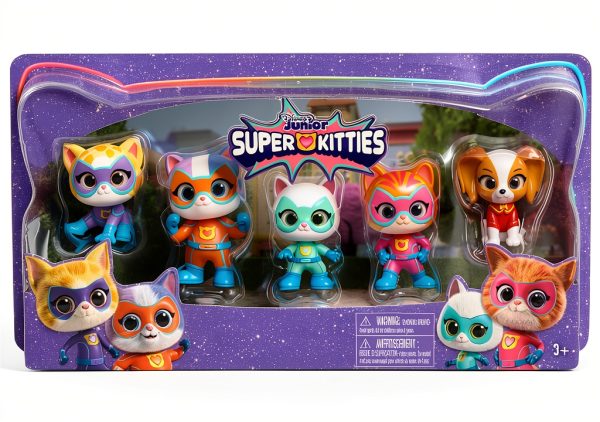 SuperKitties Action Figures Just Play Kids Toys Ages 3+-0