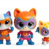 SuperKitties Action Figures Just Play Kids Toys Ages 3+-5
