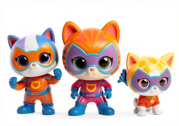 SuperKitties Action Figures Just Play Kids Toys Ages 3+-5