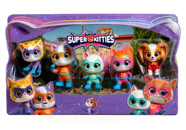 SuperKitties Action Figures Just Play Kids Toys Ages 3+-4