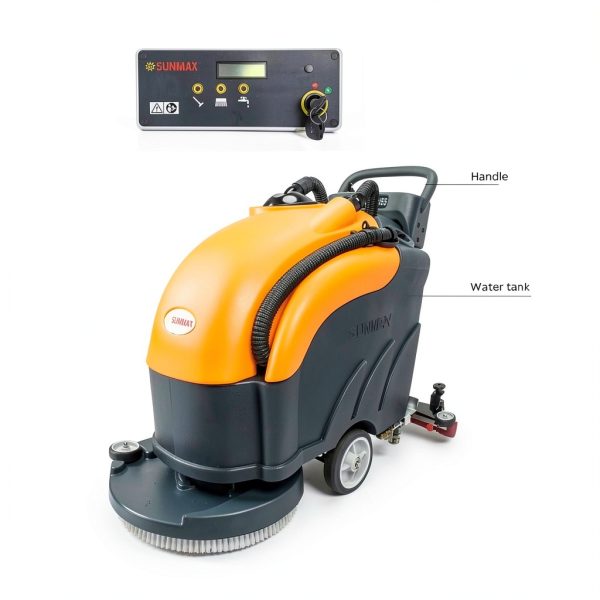 SUNMAX RT50 Floor Scrubber Dryer – 22 Inch Cleaning, 14gal Tank-3