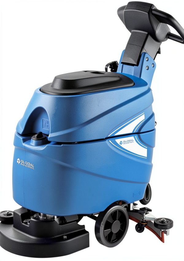 Walk Behind Floor Scrubber Global Industrial 17" 9.2/10.5 Tanks-7