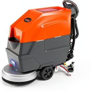 Walk Behind Floor Scrubber HANTINSTOM 20in Wide 14.5 Gal Tank 4Hour-0
