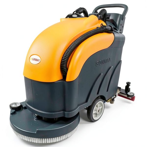 SUNMAX RT50 Floor Scrubber Dryer – 22 Inch Cleaning, 14gal Tank-0