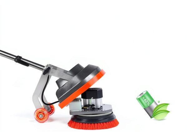 Commercial Floor Scrubber HHQ Floor Buffer-01 Orange Heavy‑Duty-3