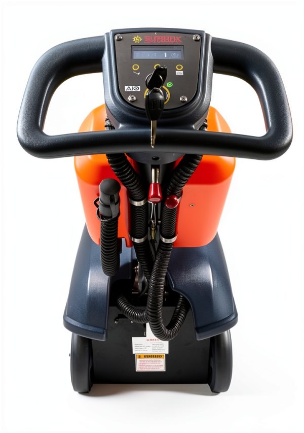 Commercial Compact Floor Scrubber Dryer SUNMAX RT15+ Orange 14"-5